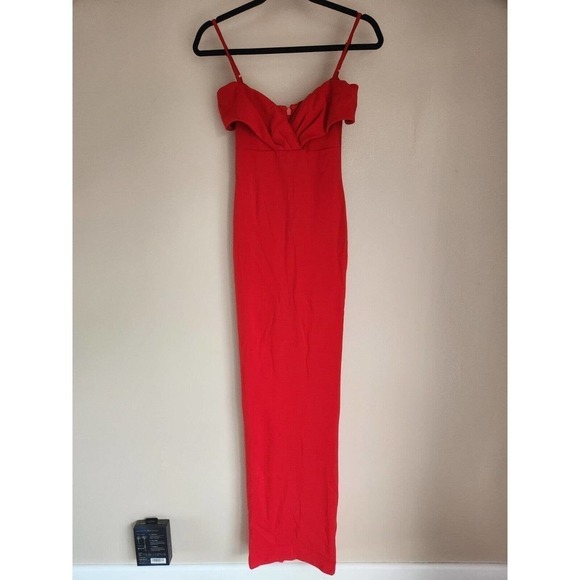 NWT NOOKIE Revolve Phoenix Gown Size XS Red - Picture 3 of 10